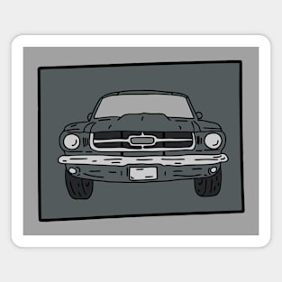 classic car Magnet